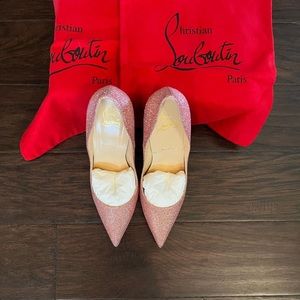 Christian Louboutin Glitter heels